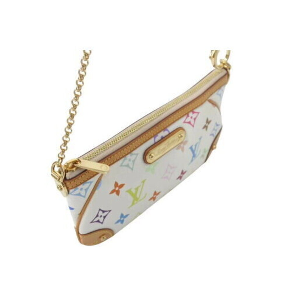 Louis Vuitton Milla Accessory Pouch Monogram Multicolore Multicolor White - Picture 5 of 8